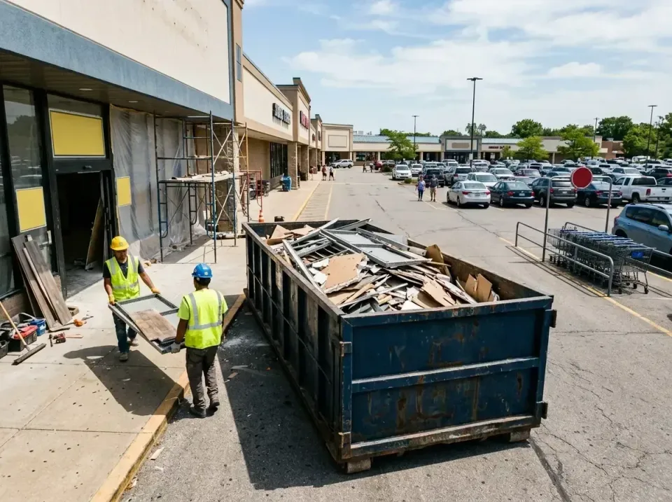 retail-store-renovation-debris-003 — frequently asked questions, Roll-off Dumpster Rentals in Opelika, AL